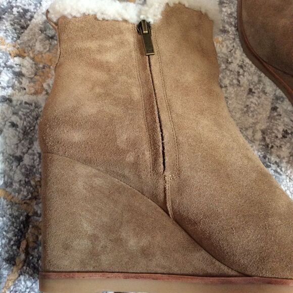 MARC FISHER LTD BRENDAN WEDGE BOOTIE! EUC! SZ 9 - Picture 5 of 11